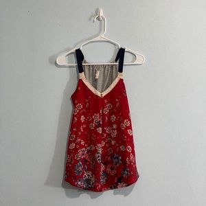 Xhilaration Mixed Media Tank Top